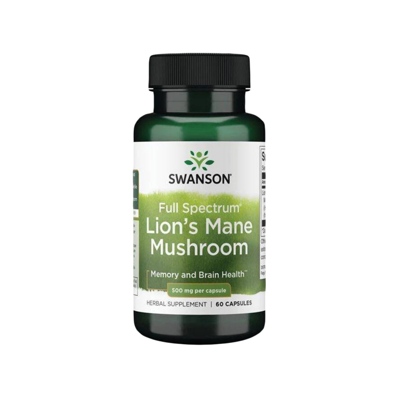 Swanson Lions Mane 60 kaps Swanson Lions Mane 60 kaps
