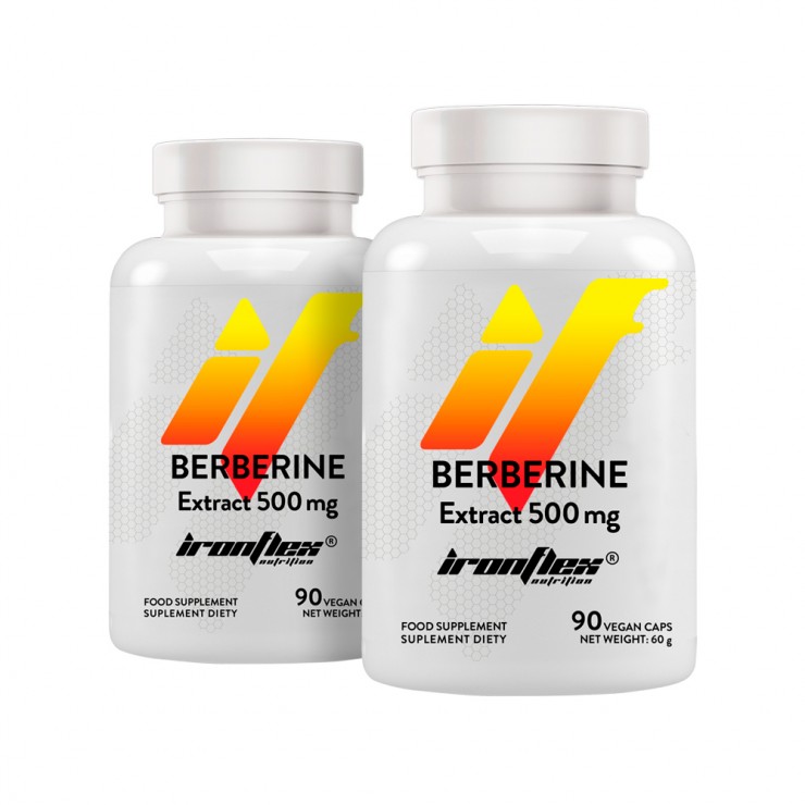 Берберин IronFlex Berberine Extract 180 caps vegan