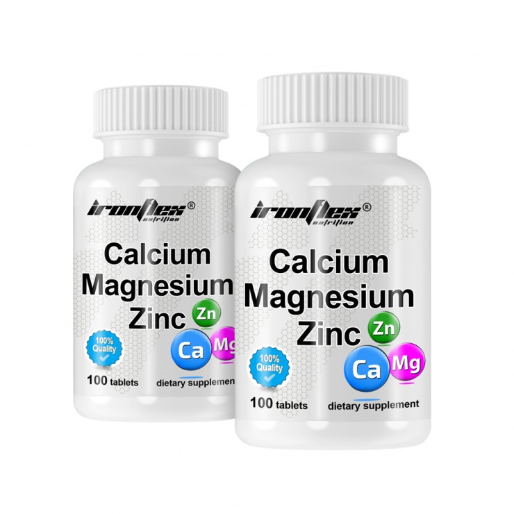 IronFlex Calcium Magnesium Zinc 200tabs