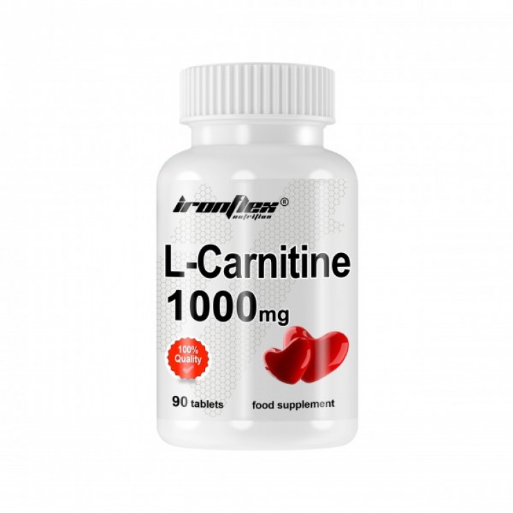 IronFlex L-Carnitine 1000 90tabs