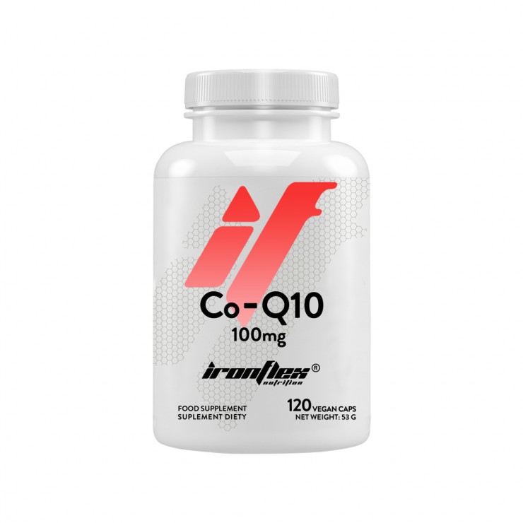 Коензим IronFlex Coenzyme Q10 100mg 90 softgel
