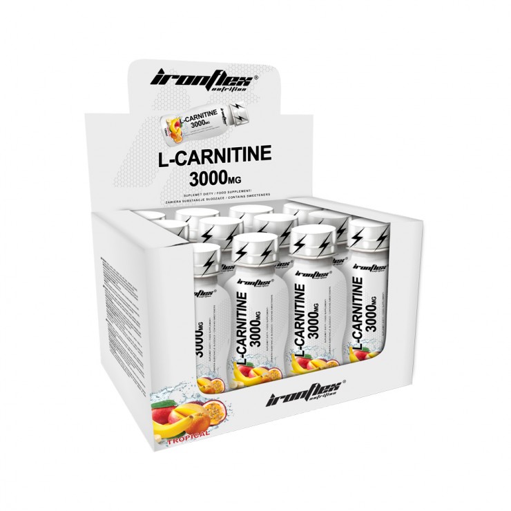 IronFlex L-carnitine 3000mg x12 100ml