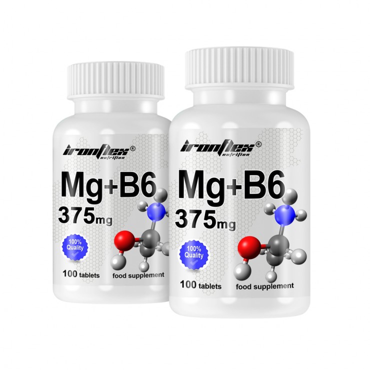 IronFlex Mg + B6 200tabs