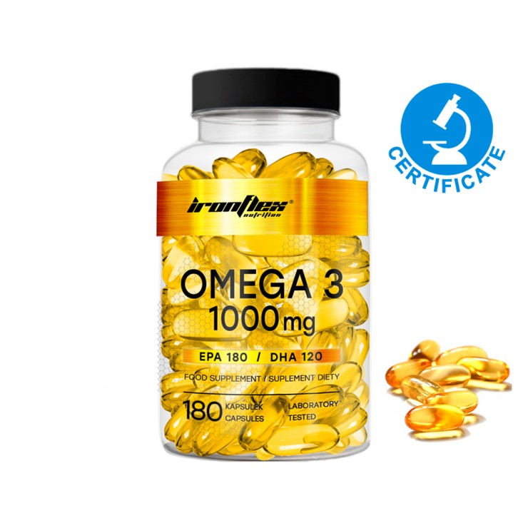 IronFlex Omega 3 180caps