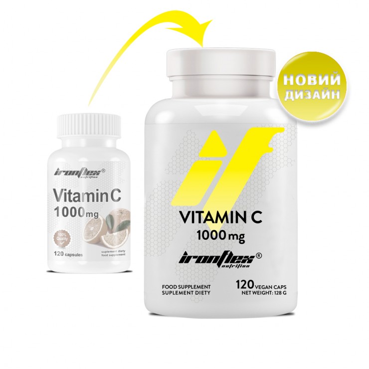 IronFlex Vitamin C 1000mg 120 caps