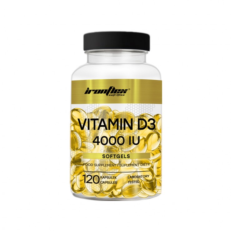 IronFlex Vitamin D3 4000 120 caps